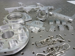 Parts of the 2011 Mars Rover
